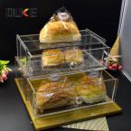 雙層透明亞克力食品架