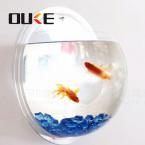 圓形壁掛式魚缸